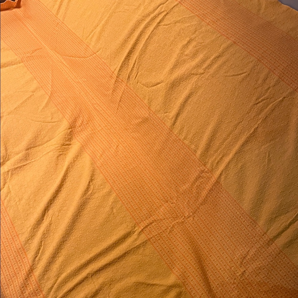 😄Vintage rectangular 70’s table cloth large